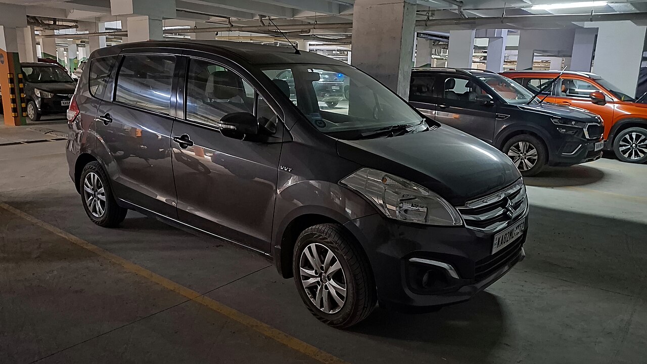Maruti Suzuki Ertiga family vehicle